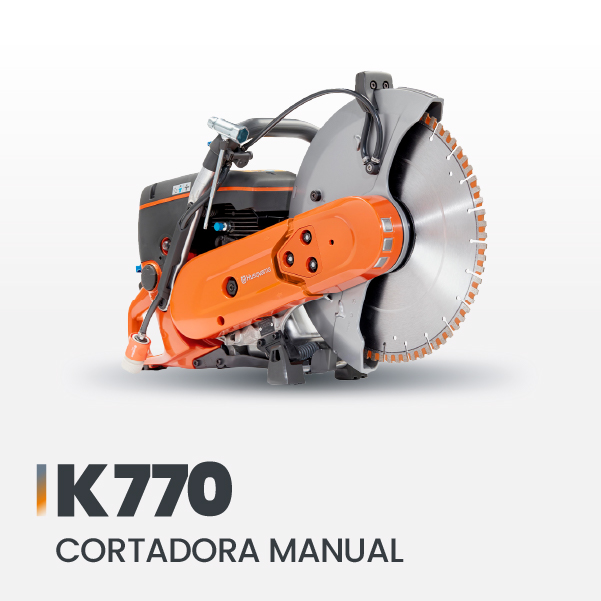 Husqvarna K 770 cortadora manual