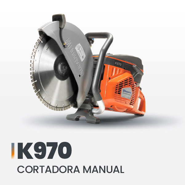 Husqvarna K 970 cortadora manual