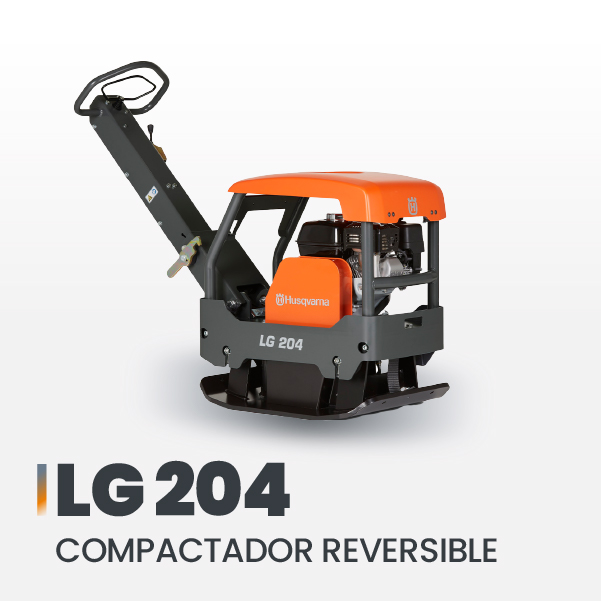 Husqvarna LG 204 compactador reversible