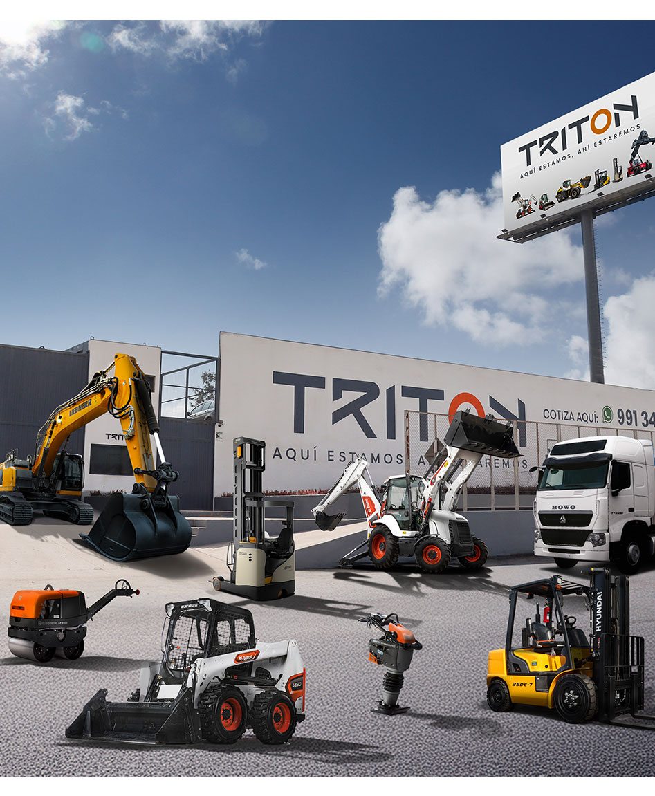 Maquinaria Triton y equipos para construcción e industria